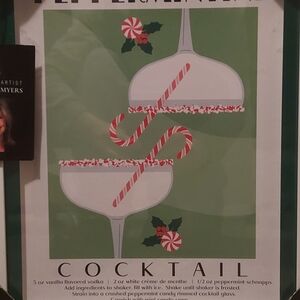 Festive Cocktail Wall Art